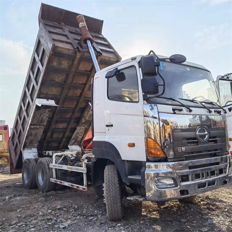 Gebraucht Japan Hino Gebraucht Dump Trucks mit YUCHAI Motor in Arbeitszeiten 2020