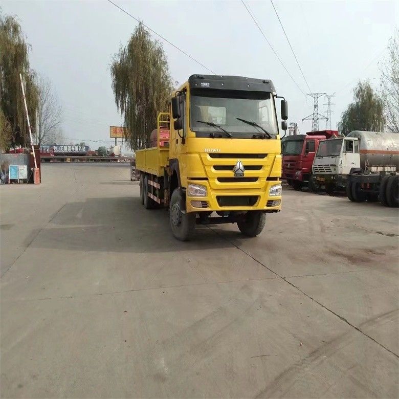 Sinotruk WD615 Motor Modell 10 Tonnen Lastwagen-Kran mit Original-Hydraulikzylinder