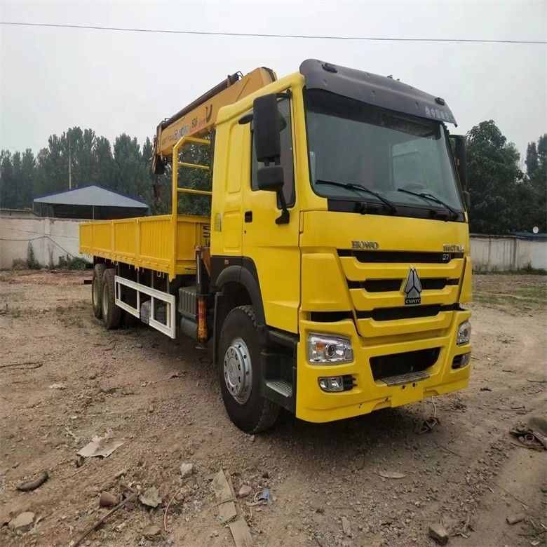 Sinotruk WD615 Motor Modell 10 Tonnen Lastwagen-Kran mit Original-Hydraulikzylinder