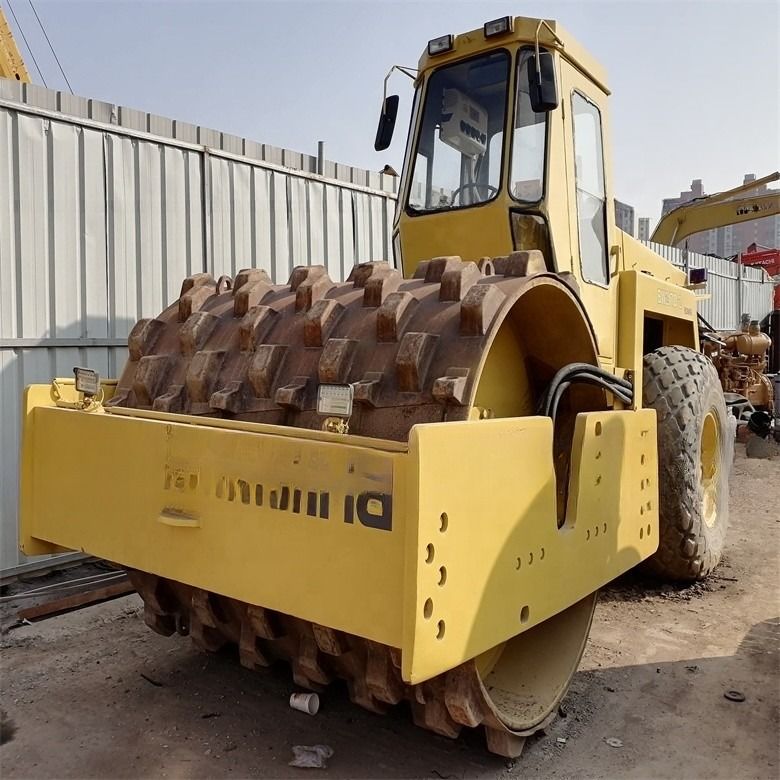 Dieselmotor Straßenbelag Bomag BW217D-2 Gebrauchtes Einzeltrommel Schaffuß Hydraulische Straßenrolle