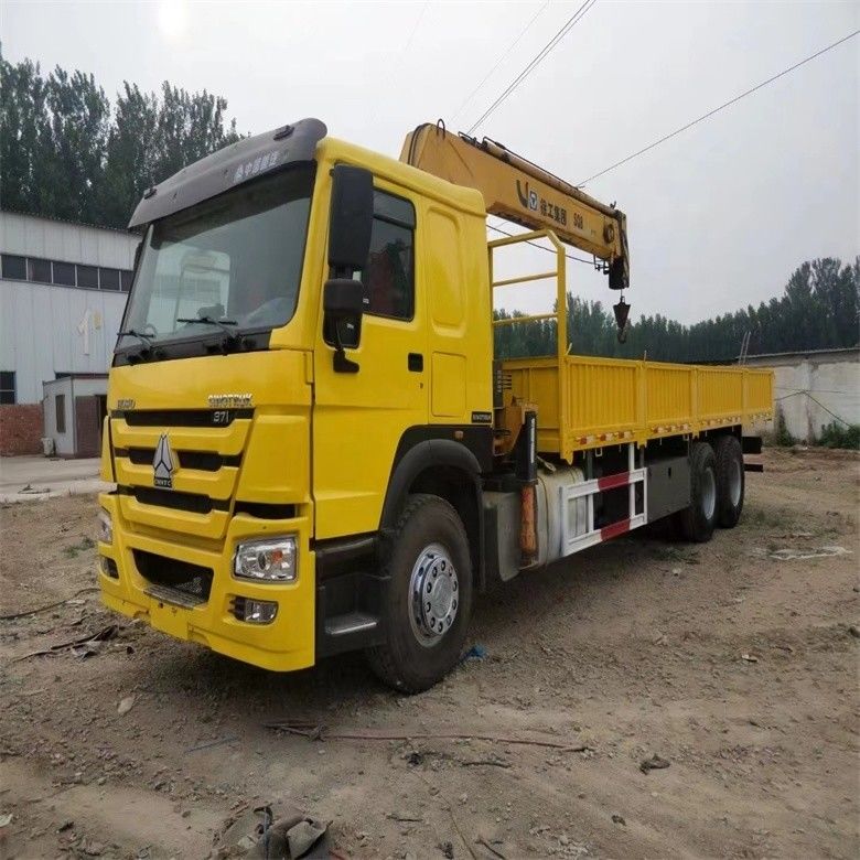 Sinotruk WD615 Motor Modell 10 Tonnen Lastwagen-Kran mit Original-Hydraulikzylinder