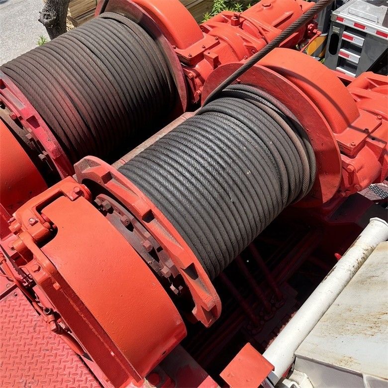 139.8kw Bruttoleistung Tadano TR-500EX Gebrauchtkran mit 50 Tonnen Kapazität und 250L Kraftstoffkapazität
