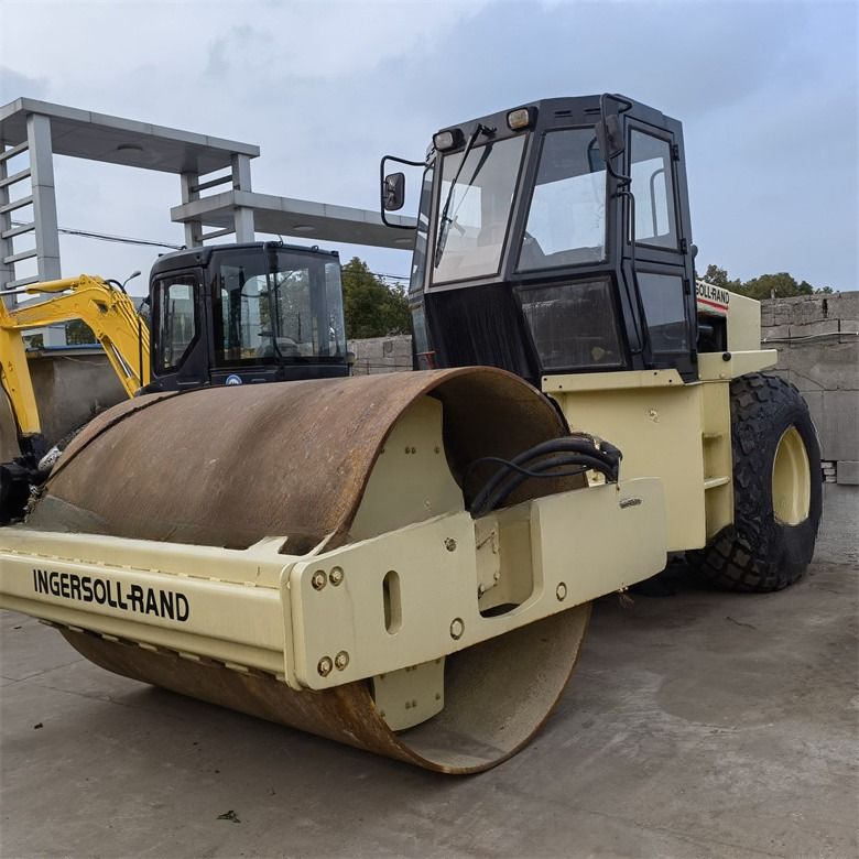 Amerika importierte Original Ingersoll-Rand SD100 Straßenmaschinen Gebraucht Single Drum Roller