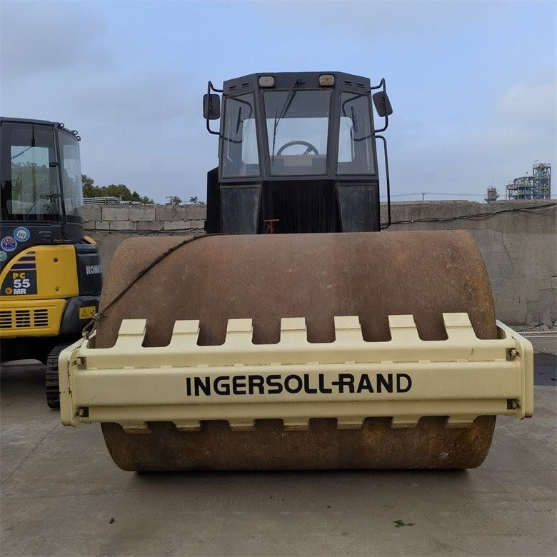 Amerika importierte Original Ingersoll-Rand SD100 Straßenmaschinen Gebraucht Single Drum Roller