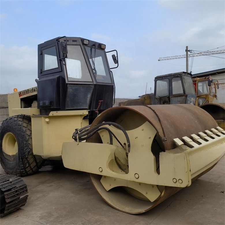 Amerika importierte Original Ingersoll-Rand SD100 Straßenmaschinen Gebraucht Single Drum Roller