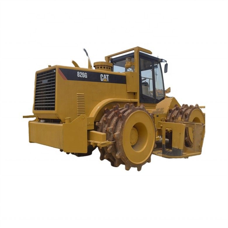 35 Tonnen gebraucht Caterpillar Cat 826G Verdichter in ausgezeichnetem Zustand Originalfarbe Japan
