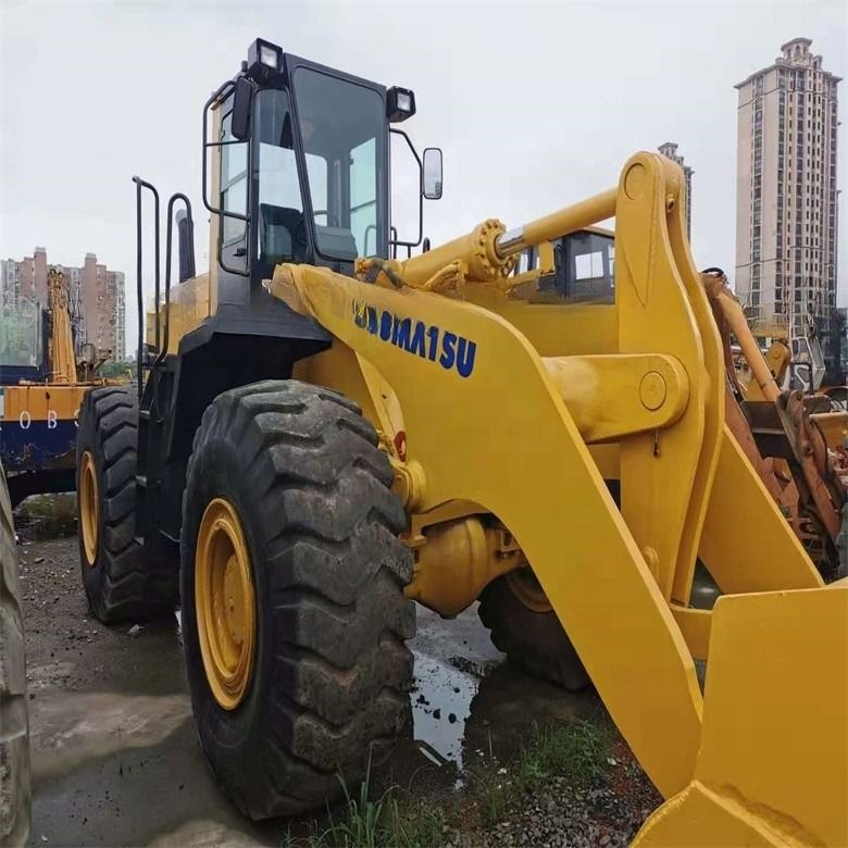 Japanische WA420-3 3,5 cm2 6 t Gebrauchtkomatsu-Radlader für Erdbewegungen