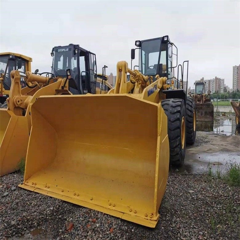 Japanische WA420-3 3,5 cm2 6 t Gebrauchtkomatsu-Radlader für Erdbewegungen