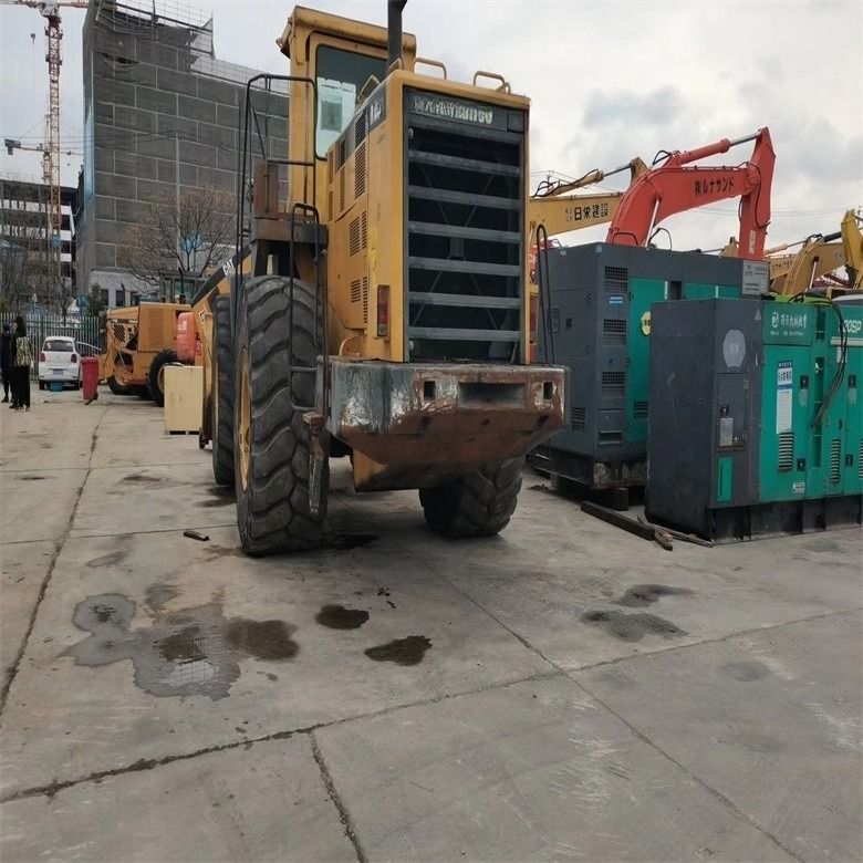Bau 12 Tonnen Gebraucht Komatsu WA600-3 Radlader 600 Modell Schwerer Frontkopflader WA600-6