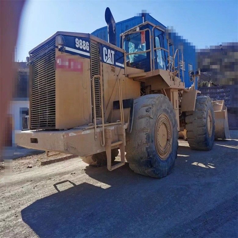Gebrauchtes Caterpillar CAT 988G 988 50 Tonnen Radlader mit maximaler Entladehöhe von 4,46 m