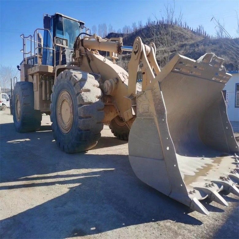 Gebrauchtes Caterpillar CAT 988G 988 50 Tonnen Radlader mit maximaler Entladehöhe von 4,46 m