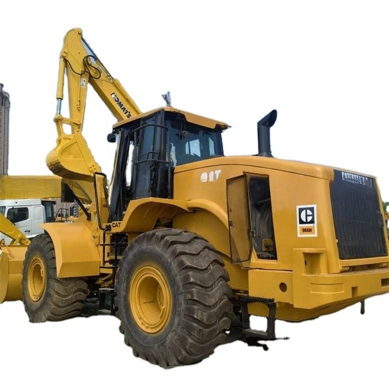 24 Tonnen gebrauchte 966H Cat Original-Radlader aus Japan in geringer Arbeitszeit für den Einzelhandel