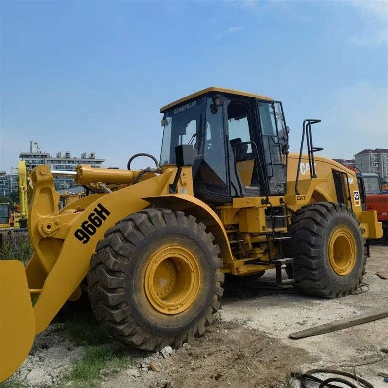 24 Tonnen gebrauchte 966H Cat Original-Radlader aus Japan in geringer Arbeitszeit für den Einzelhandel