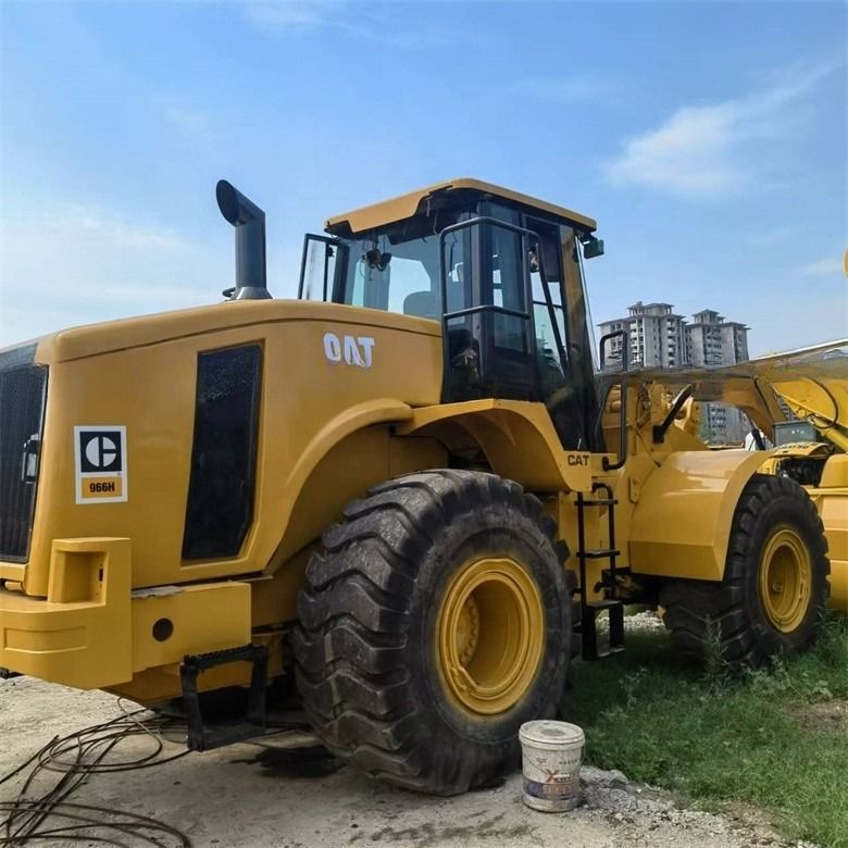 24 Tonnen gebrauchte 966H Cat Original-Radlader aus Japan in geringer Arbeitszeit für den Einzelhandel