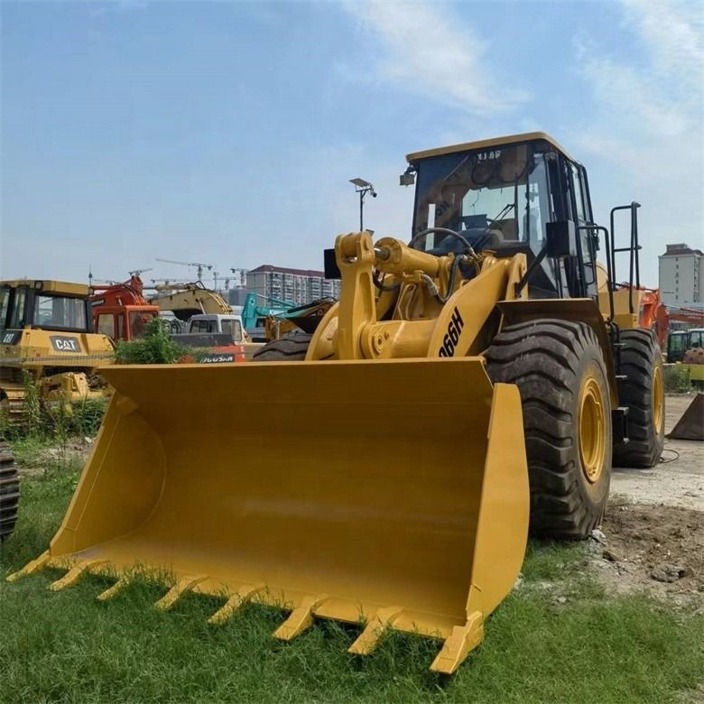 24 Tonnen gebrauchte 966H Cat Original-Radlader aus Japan in geringer Arbeitszeit für den Einzelhandel