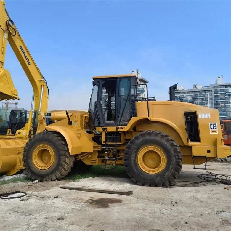 24 Tonnen gebrauchte 966H Cat Original-Radlader aus Japan in geringer Arbeitszeit für den Einzelhandel