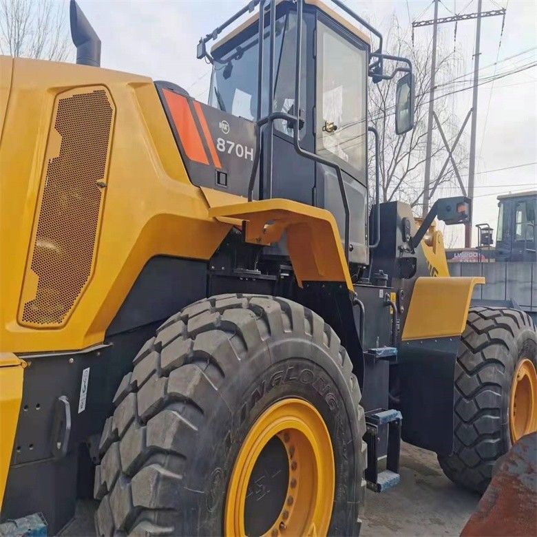 LIUGONG 870H 7 Tonnen Radlader mit geringer Arbeitszeit und Original-Hydraulikpumpe
