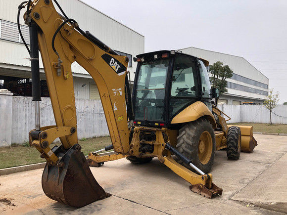 6792 10200 kg Maschinengewicht Gebraucht Caterpillar 416E Baggerlader 162 kw Original Jetzt
