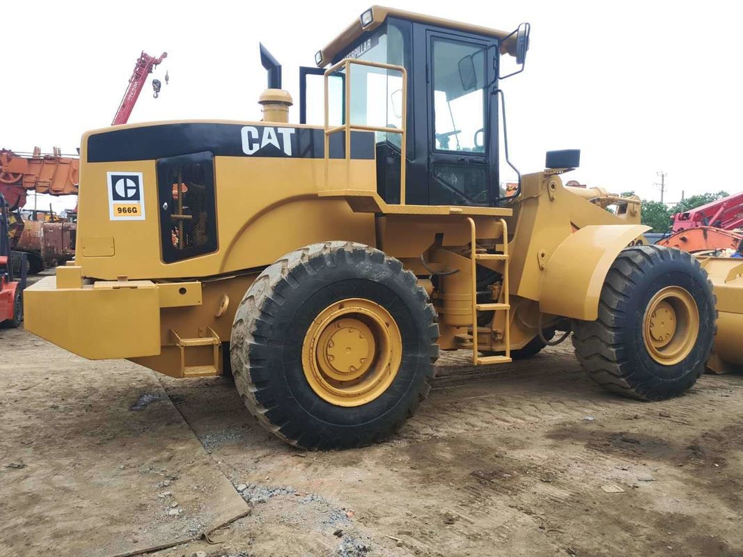 Erschwinglicher Gebraucht-Cat 966G-Radlader mit 5,5 m3 Eimer und Caterpillar-Motor