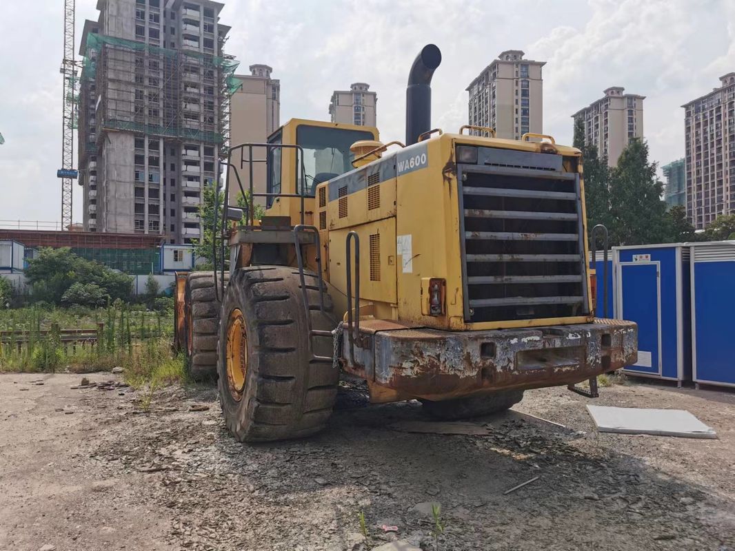 Komatsu 600 Modell Schwerlastlastlastgerät WA600-6 für Baubetriebe