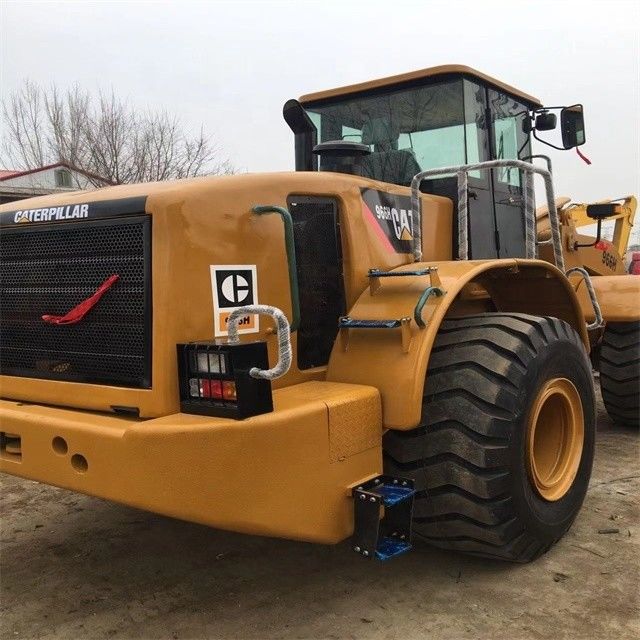 24 Tonnen CAT 966h Gebraucht-Radlader mit geringer Arbeitszeit Original Hergestellt in Japan