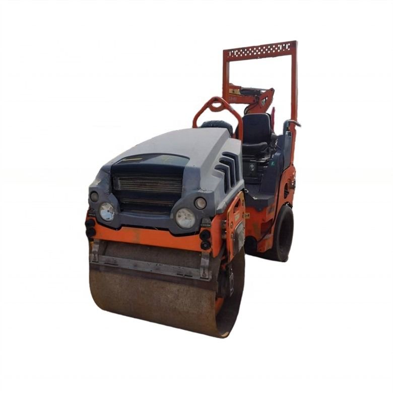 2.5 Tonnen verwendeter Hamm-Roller-Verdichter HD35VT in Originalfarbe mit einer Antriebskraft von 28KN