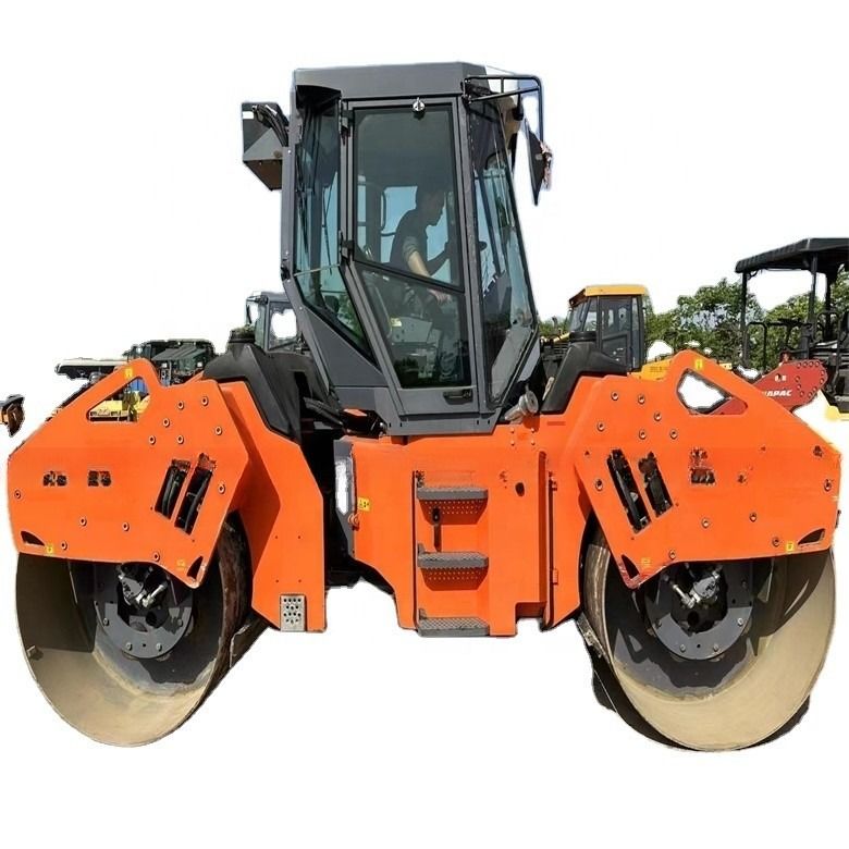 12 Tonnen 2020 Jahr Hamm HD128 Tandem-Roller Gebraucht-Roller-Verdichter mit Dieselmotor