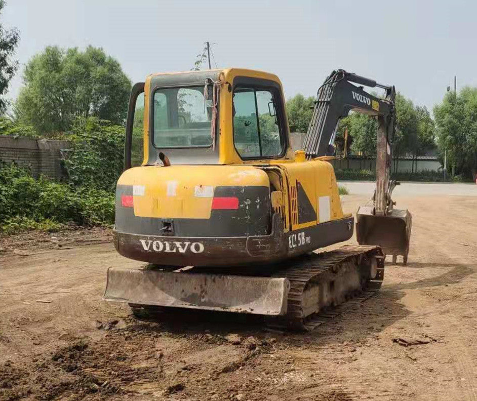 Schweden importiert hochwertige Volvo EC55B PRO Crawler Baggermaschine verwendet fast neu