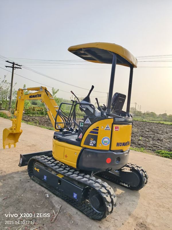 2 Tonnen zertifizierte gebrauchte Komatsu PC20MR Crawler Baggermaschine fast neu zum Verkauf
