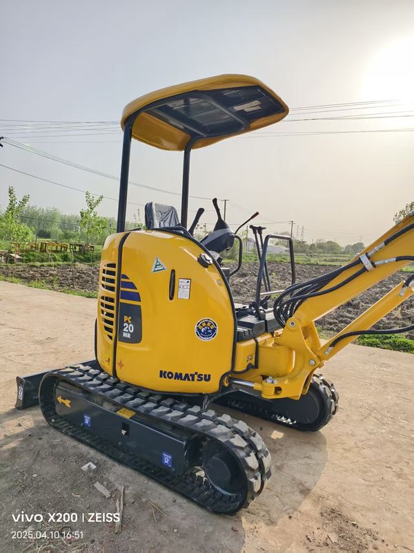 2 Tonnen zertifizierte gebrauchte Komatsu PC20MR Crawler Baggermaschine fast neu zum Verkauf