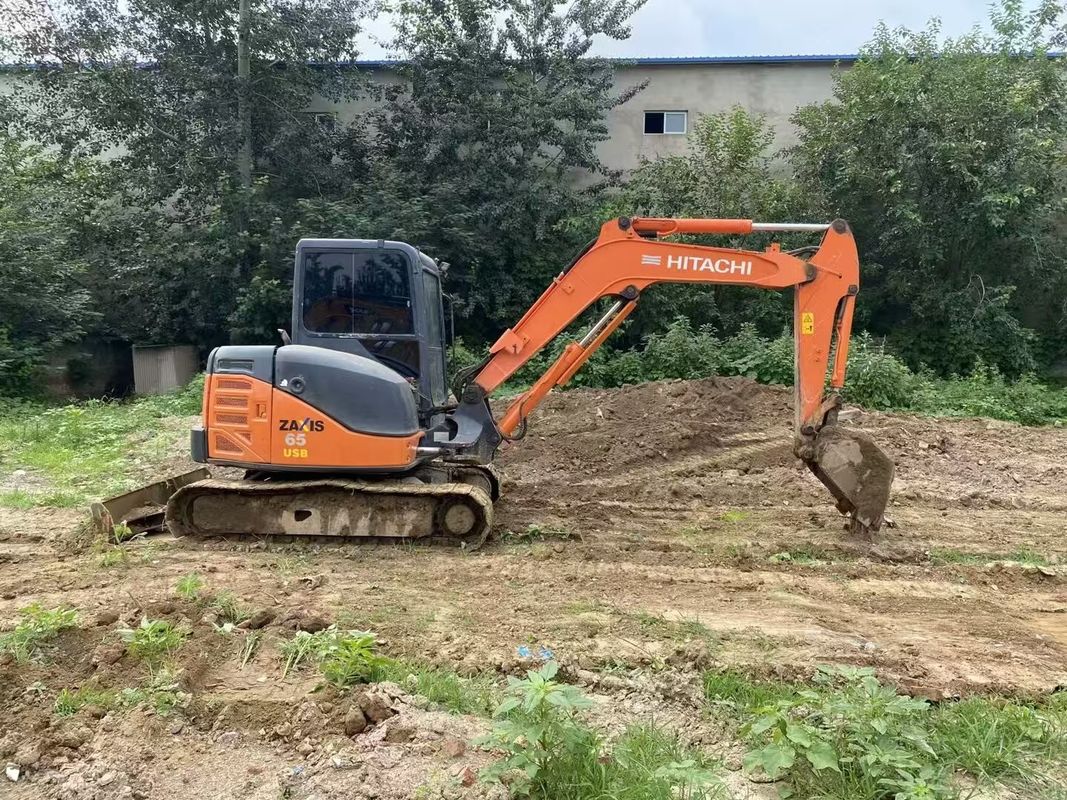 Gebrauchtes Hitachi ZX65USB Bagger für den Export Minibagger in ausgezeichnetem Zustand