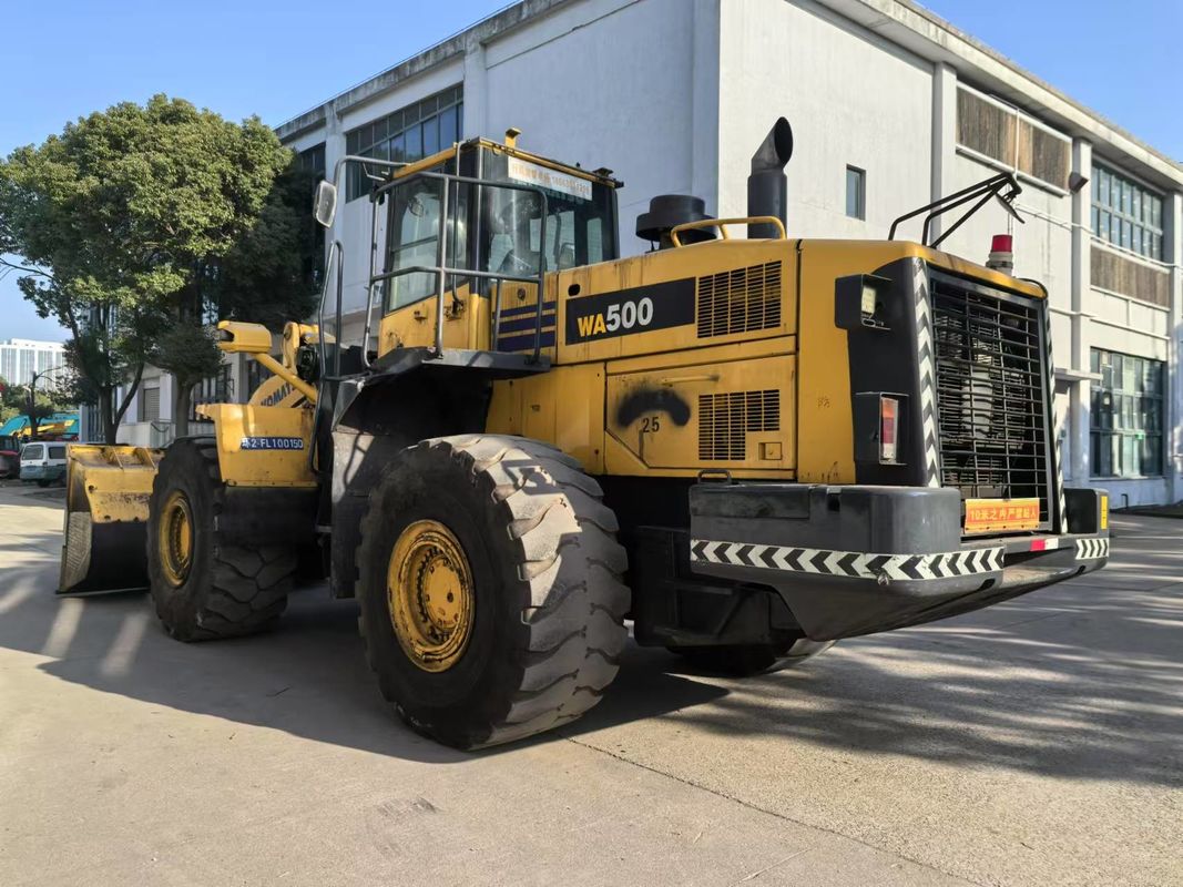 Gebrauchtes Komatsu WA500-6 Radlader Schwerlastlastlader aus China