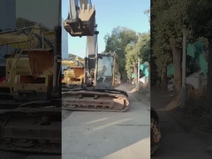 Schweden importiert hochwertige Volvo 240 Crawler Baggermaschine verwendet fast neu